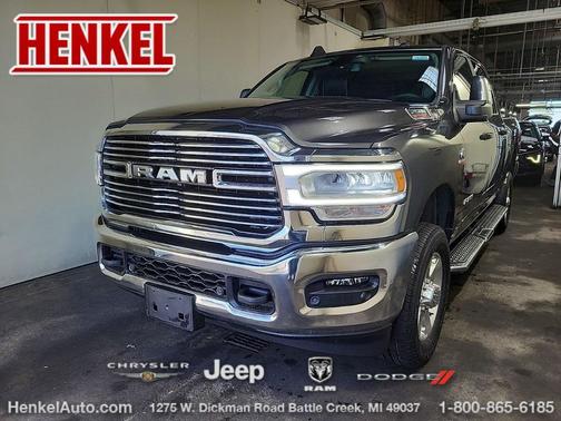 Granite Crystal Metallic Clearcoat 2023 RAM 2500 Laramie Crew Cab 4x4 6'4' Box