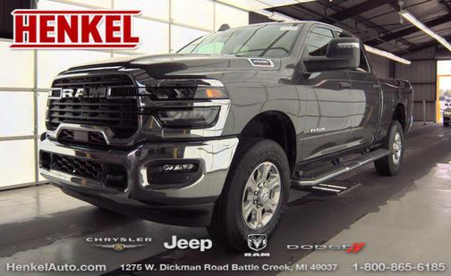 Granite Crystal Metallic Clearcoat 2026 RAM 2500 Big Horn Crew Cab 4x4 6'4' Box