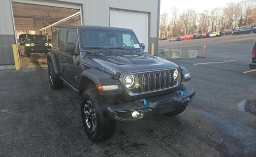 Granite Crystal Metallic Clearcoat 2025 Jeep Wrangler 4xe Rubicon