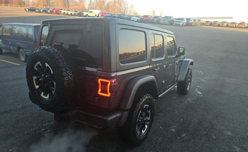 Granite Crystal Metallic Clearcoat 2025 Jeep Wrangler 4xe Rubicon