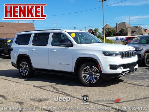 Bright White Clearcoat 2023 Jeep Wagoneer Series II 4x4