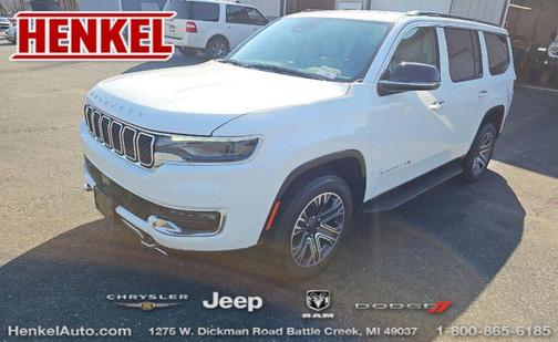 Bright White Clearcoat 2023 Jeep Wagoneer Series II 4x4