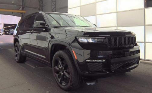 Diamond Black Crystal Pearlcoat 2024 Jeep Grand Cherokee L Limited