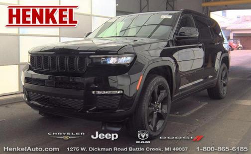 Diamond Black Crystal Pearlcoat 2024 Jeep Grand Cherokee L Limited