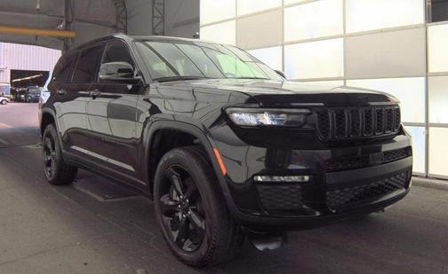 Diamond Black Crystal Pearlcoat 2024 Jeep Grand Cherokee L Limited