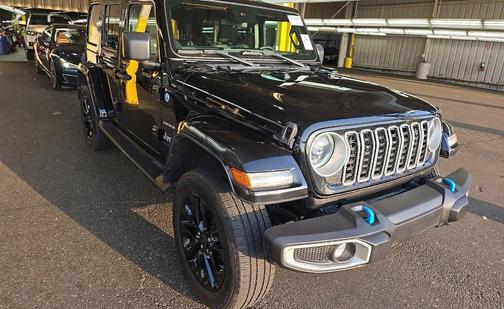 Black Clearcoat 2024 Jeep Wrangler 4xe Sahara