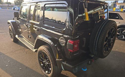 Black Clearcoat 2024 Jeep Wrangler 4xe Sahara