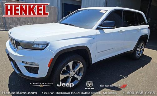 Bright White Clearcoat 2023 Jeep Grand Cherokee 4xe Base