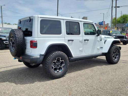 Bright White Clearcoat 2022 Jeep Wrangler Unlimited 4xe Rubicon