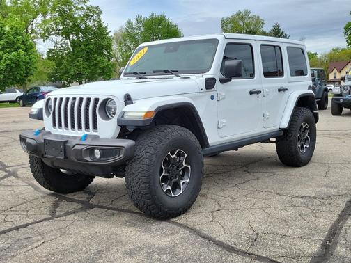 Bright White Clearcoat 2021 Jeep Wrangler Unlimited 4xe Rubicon