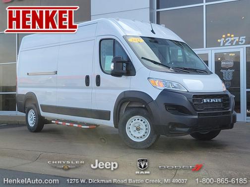 Bright White Clearcoat 2025 RAM ProMaster 2500 Tradesman