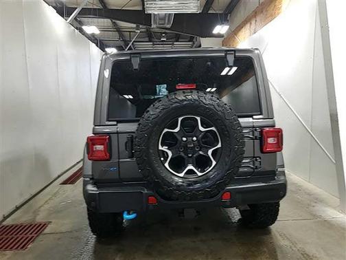 Granite Crystal Metallic Clearcoat 2021 Jeep Wrangler Unlimited 4xe Rubicon