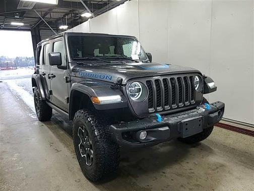 Granite Crystal Metallic Clearcoat 2021 Jeep Wrangler Unlimited 4xe Rubicon