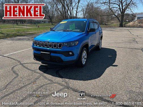 Hydro Blue Pearlcoat 2025 Jeep Compass Latitude