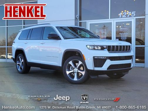 Bright White Clear-Coat Exterior Paint 2026 Jeep Grand Cherokee Limited