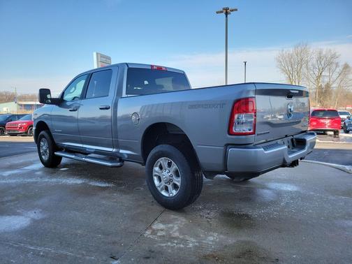 Billet Silver Metallic Clearcoat 2024 RAM 2500 Big Horn Crew Cab 4x4 6'4' Box