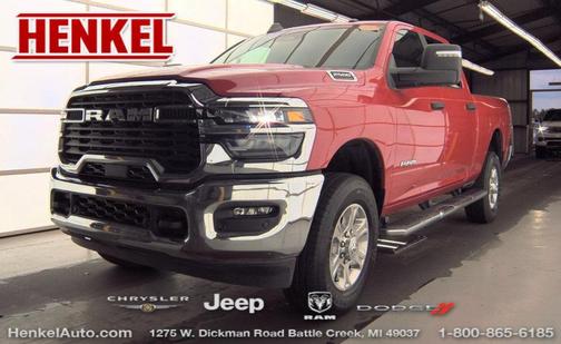 Flame Red Clearcoat 2026 RAM 2500 Big Horn Crew Cab 4x4 6'4' Box