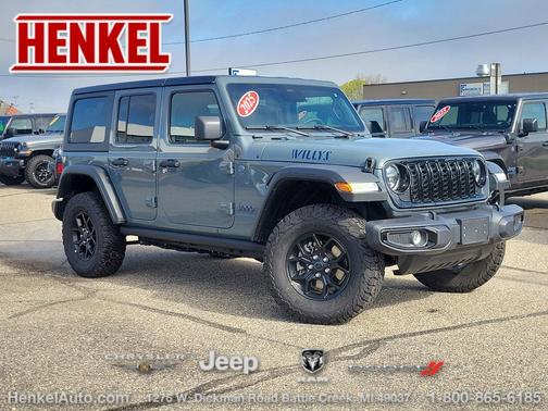 Anvil Clearcoat 2025 Jeep Wrangler 4xe Willys