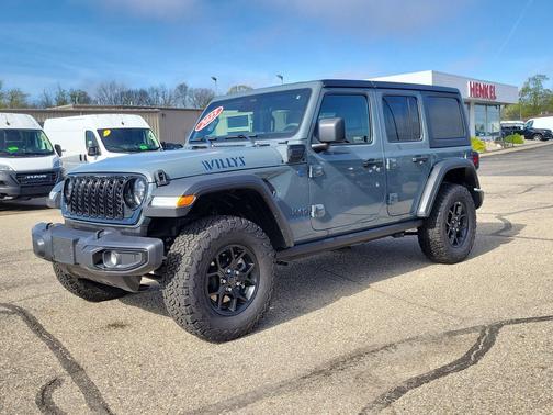 Anvil Clearcoat 2025 Jeep Wrangler 4xe Willys