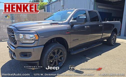 Granite Crystal Metallic Clearcoat 2024 RAM 2500 Big Horn Crew Cab 4x4 8' Box