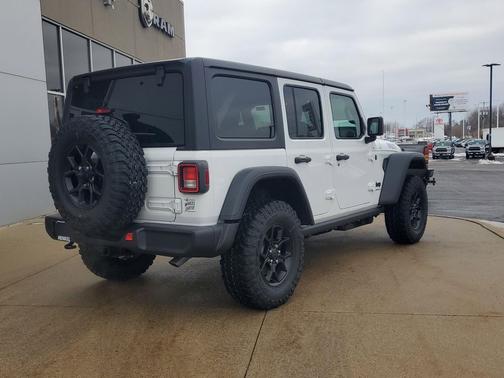 Bright White Clear-Coat Exterior Paint 2026 Jeep Wrangler Willys