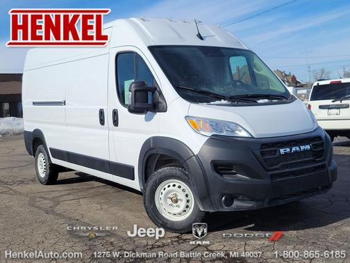 Bright White Clearcoat 2025 RAM ProMaster 1500 Base