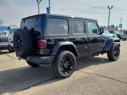 Black Clearcoat 2025 Jeep Wrangler 4xe Sahara