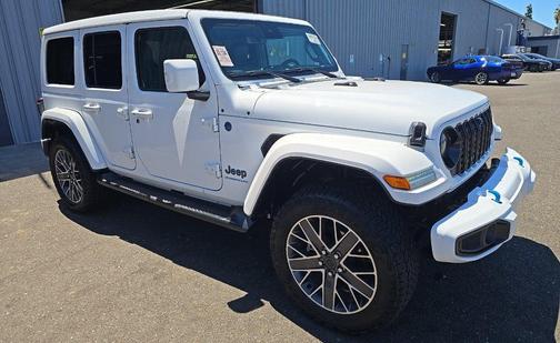 Bright White Clearcoat 2024 Jeep Wrangler 4xe High Altitude
