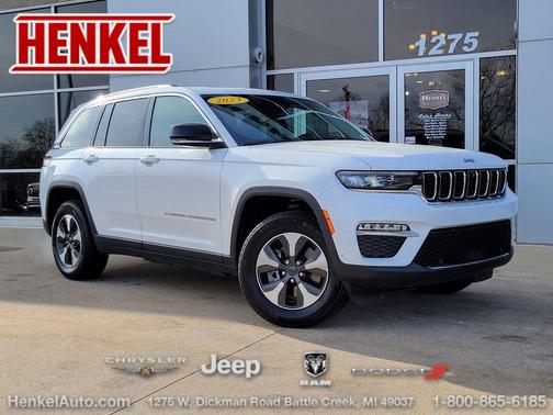 Bright White Clearcoat 2023 Jeep Grand Cherokee 4xe Base