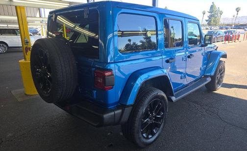 Hydro Blue Pearlcoat 2021 Jeep Wrangler Unlimited 4xe Sahara