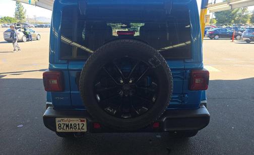 Hydro Blue Pearlcoat 2021 Jeep Wrangler Unlimited 4xe Sahara