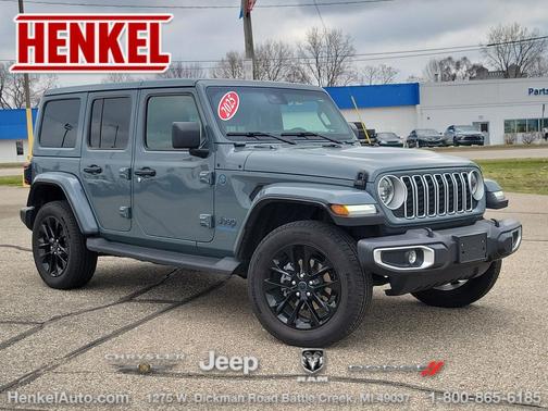 Anvil Clearcoat 2025 Jeep Wrangler 4xe Sahara