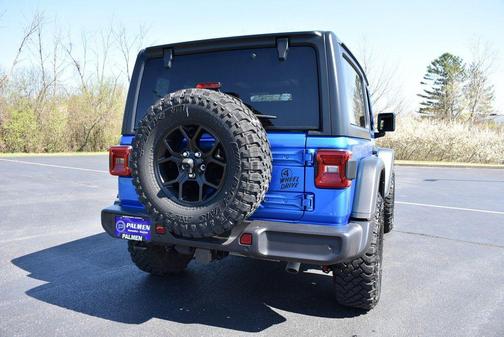 Hydro Blue Pearlcoat 2024 Jeep Wrangler Willys
