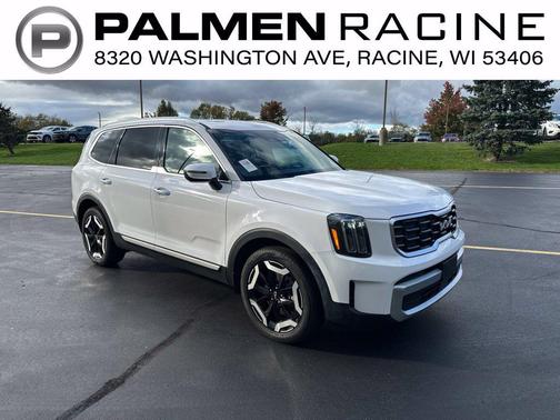 Glacial White Pearl 2024 Kia Telluride S