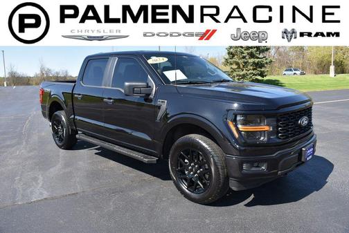 Agate Black Metallic 2024 Ford F-150 STX