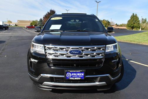 Agate Black Metallic 2019 Ford Explorer Limited