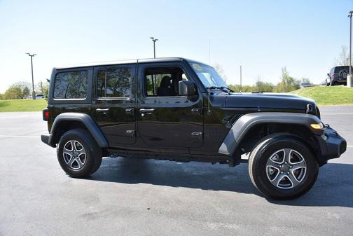 Black Clearcoat 2023 Jeep Wrangler Sport S