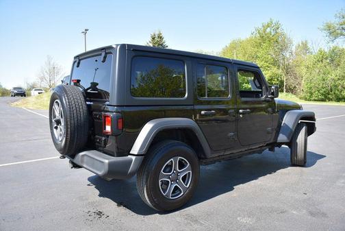 Black Clearcoat 2023 Jeep Wrangler Sport S