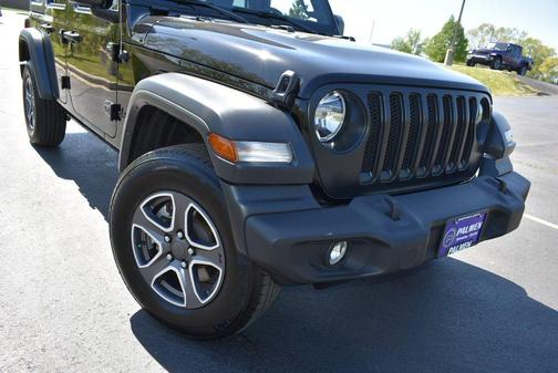 Black Clearcoat 2023 Jeep Wrangler Sport S