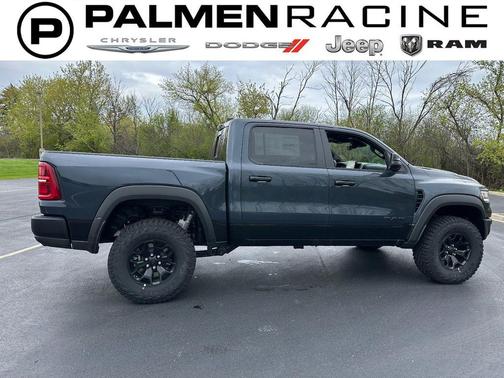 Forged Blue Metallic 2026 RAM 1500 RHO Crew Cab 4x4 5'7' Box