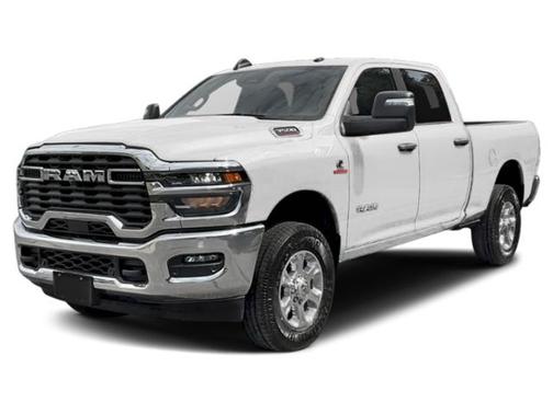Bright White Clearcoat 2026 RAM 3500 Big Horn Crew Cab 4x4 8' Box