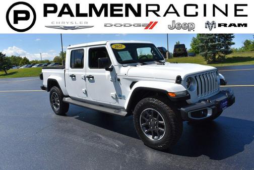 Bright White Clearcoat 2021 Jeep Gladiator Overland