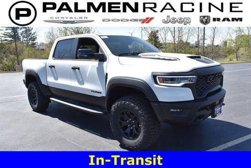 Bright White Clearcoat 2026 RAM 1500 RHO Crew Cab 4x4 5'7' Box