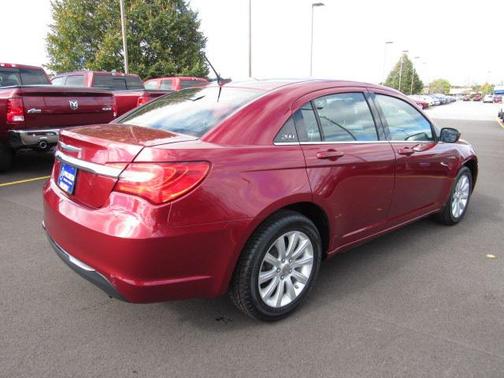 Deep Cherry Red Crystal Pearlcoat 2013 Chrysler 200 Touring