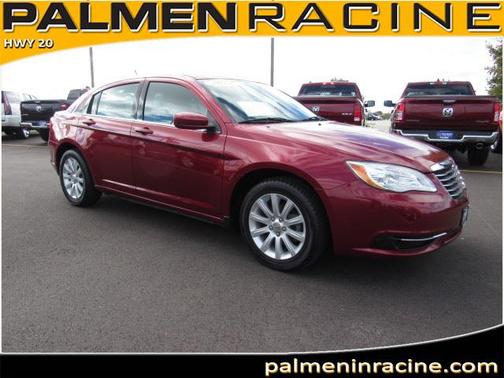 Deep Cherry Red Crystal Pearlcoat 2013 Chrysler 200 Touring