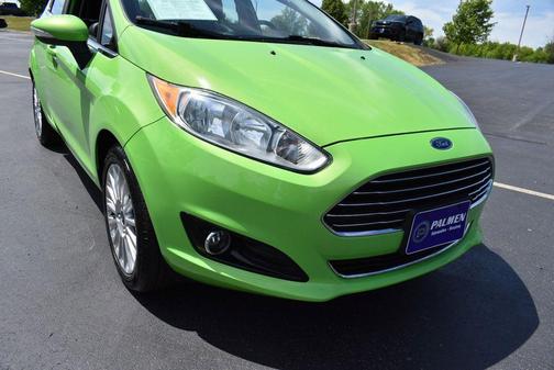 Green Envy 2015 Ford Fiesta Titanium
