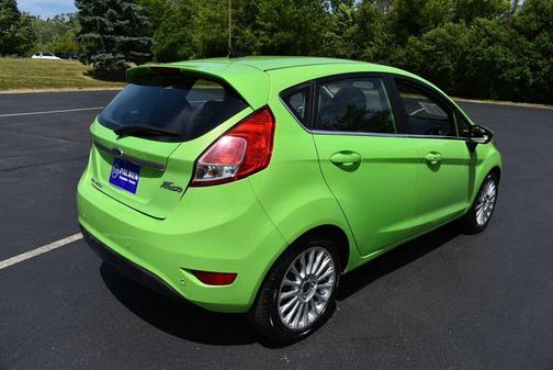 Green Envy 2015 Ford Fiesta Titanium