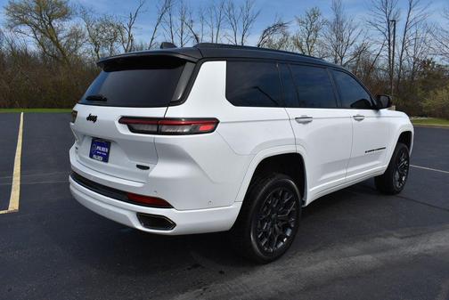 Bright White Clearcoat 2024 Jeep Grand Cherokee L Summit Reserve