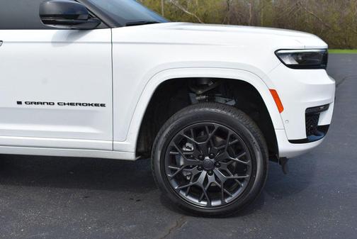Bright White Clearcoat 2024 Jeep Grand Cherokee L Summit Reserve