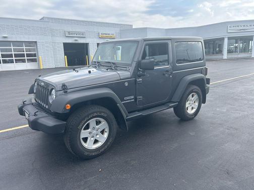 Granite Crystal Metallic Clearcoat 2017 Jeep Wrangler Sport
